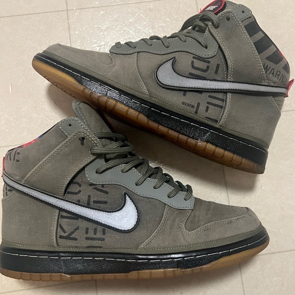 dunk high all star on feet